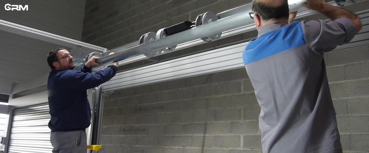 Comment installer le moteur pour rideaux métalliques