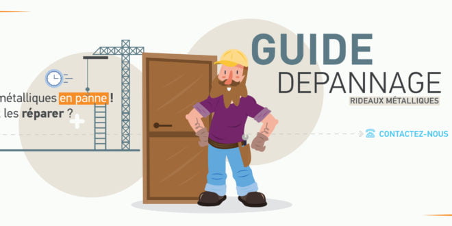 guide rideau metallique