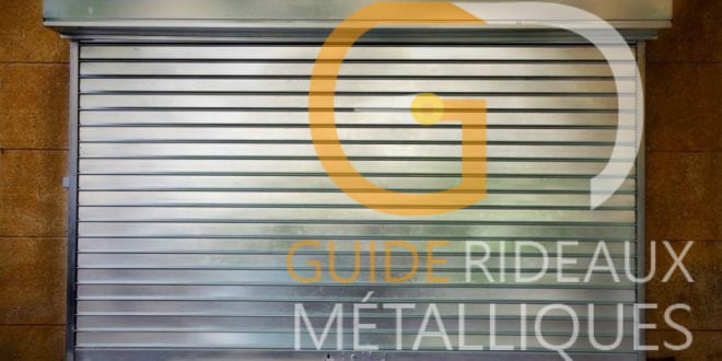 guide rideau metallique