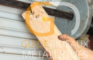 guide rideau metallique