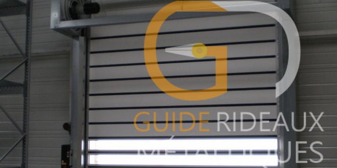 guide rideau metallique