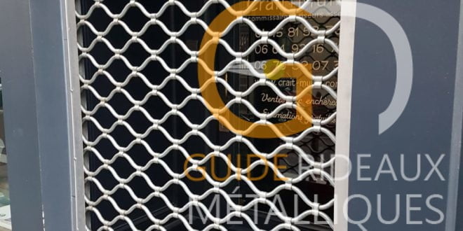 guide rideau metallique