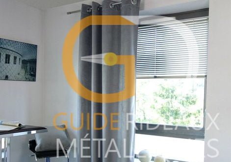 guide rideau metallique