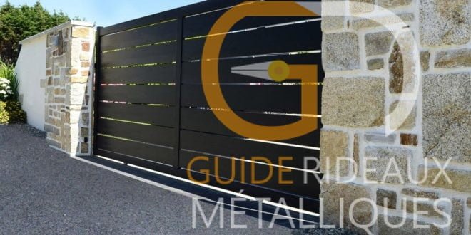 guide rideau metallique