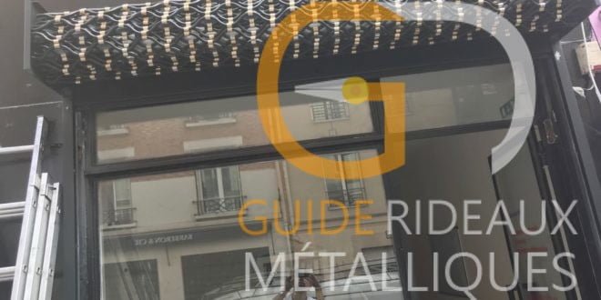 guide rideau metallique
