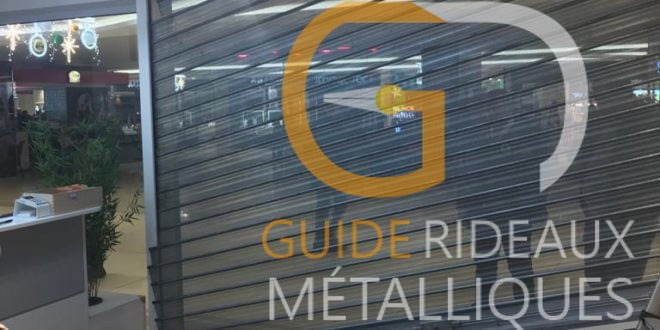 guide rideau metallique