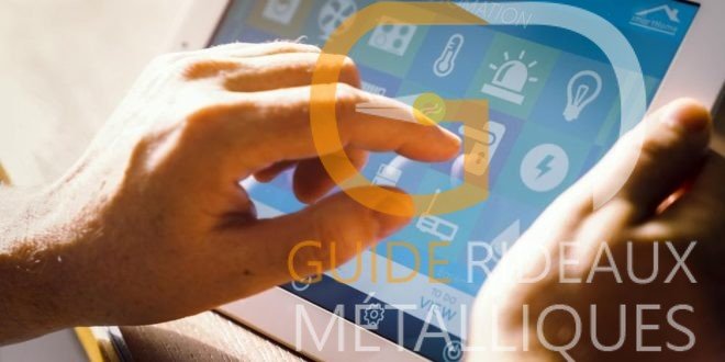 guide rideau metallique