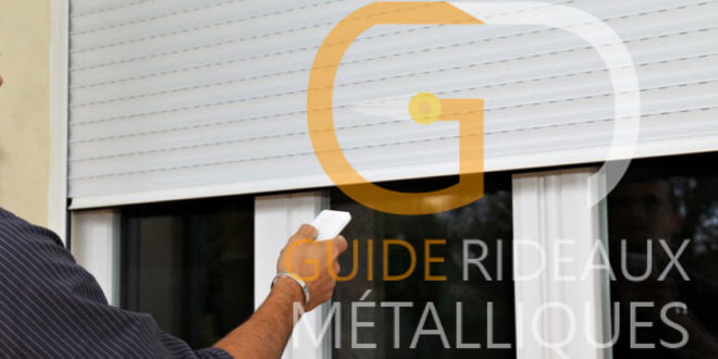 guide rideau metallique