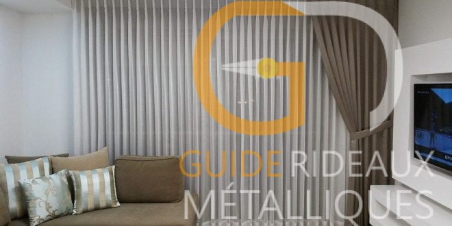 guide rideau metallique