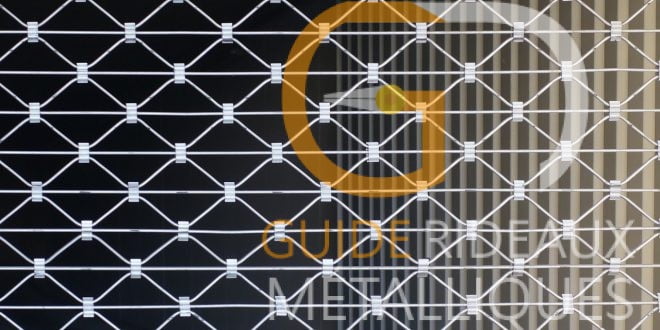 guide rideau metallique