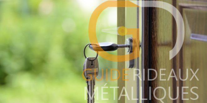 guide rideau metallique