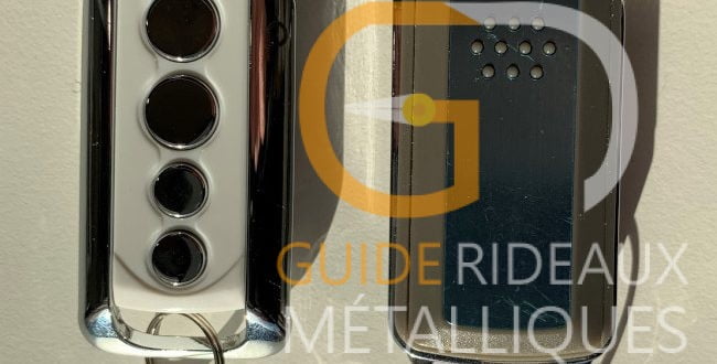 guide rideau metallique