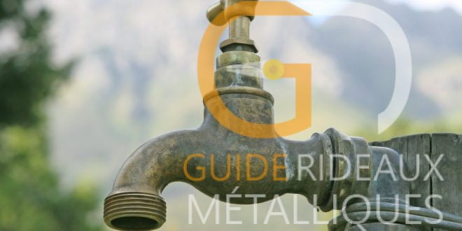 guide rideau metallique