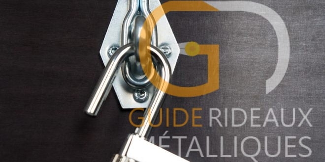 guide rideau metallique