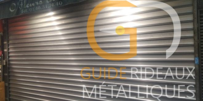 guide rideau metallique